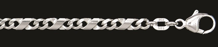 Collier Dollar-Kette 3.1mm