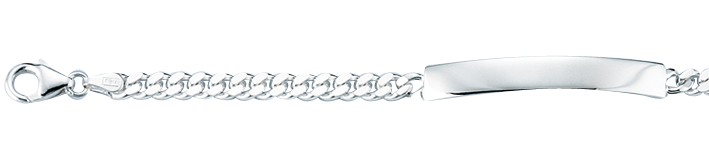 Id-Bracelet Curb chain 4.1mm