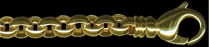 Bracelet Belcher chain 7.2mm