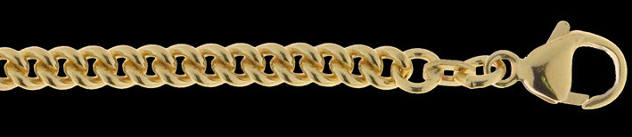 Bracelet Curb chain round 4.2mm