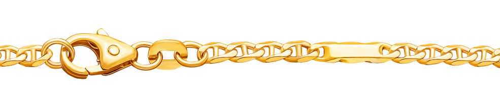 Bracelet Curb trace chain 2.3mm