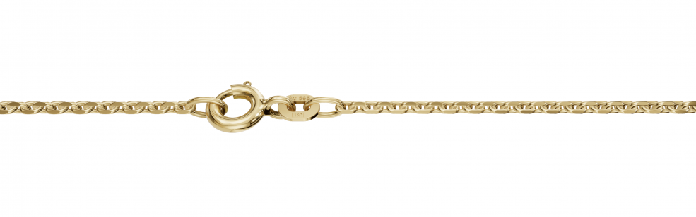 Bracelet Anchor diamond cut 1.7mm