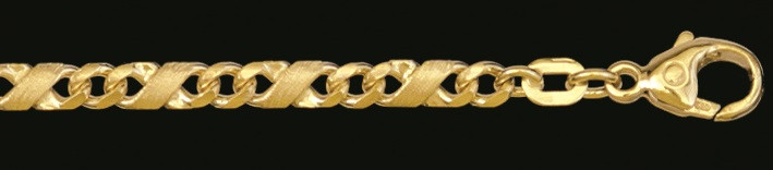 Collier Dollar-Kette 3.3mm