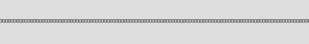 Necklace incl.loop Curb chain 1.1mm