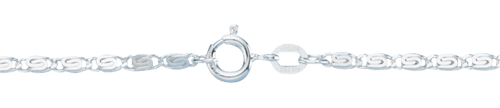 Bracelet Scroll chain 2.1mm