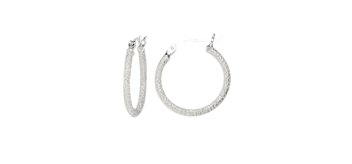 Earring ear hoops 2,0 mm
