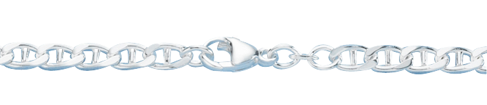 Bracelet Curb trace chain 4.4mm