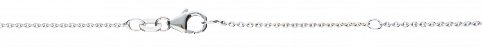 Necklace incl.loop Anchor round 1.35mm