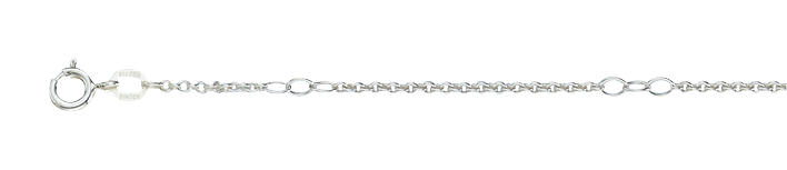 Ankle chain Anchor figaro 1.6mm