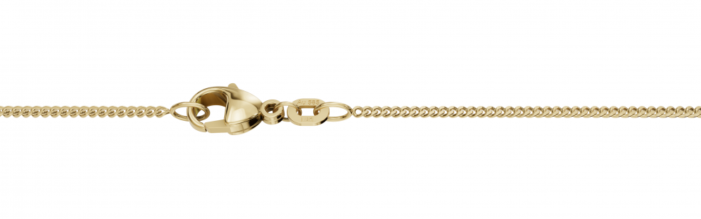 Necklace Curb chain 1.2mm