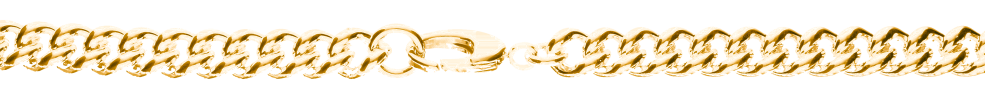 Bracelet Curb chain round 10.6mm