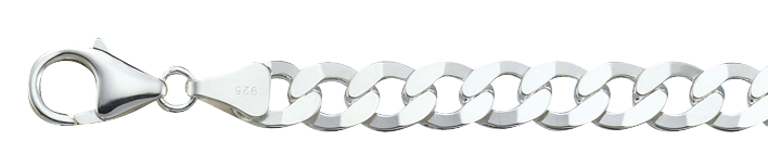 Necklace Curb chain 7.5mm