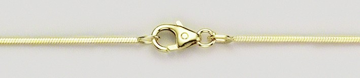 Necklace Snake diamond cut 0.9mm