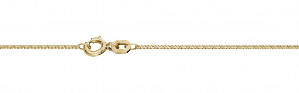 Necklace Curb chain 1.1mm