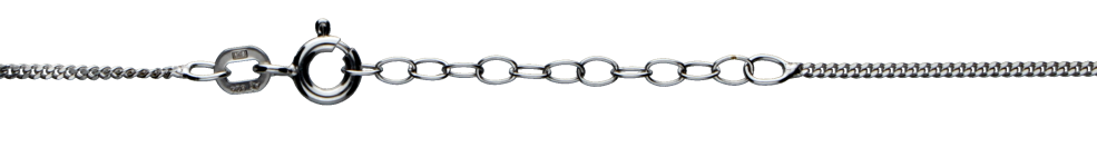 Necklace Curb chain 1.2mm
