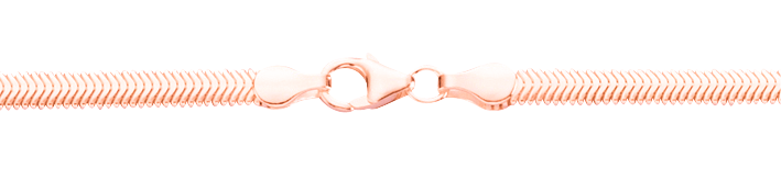 Bracelet Snake chain oval 4.2mm