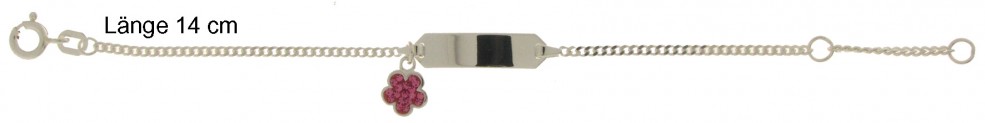 Id-Bracelet Curb chain 1.7mm
