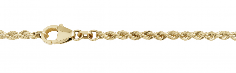 Necklace Rope chain solid 2.7mm