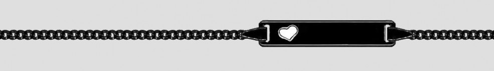 Id-Bracelet Curb chain 1.7mm