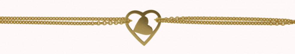 Ankle chain Curb chain round 1.4mm