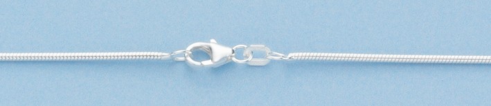 Necklet Snake diamond cut chain width 1.4mm