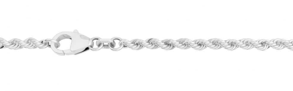 Necklace Rope chain solid 2.6mm