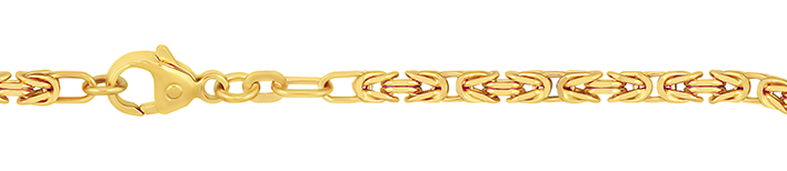 Necklet Byzantine chain chain width 2.8mm