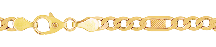 Collier Fantasie hohl 5.7mm