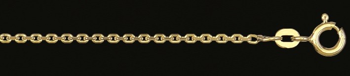 Collier Anker diamantiert 1.7mm