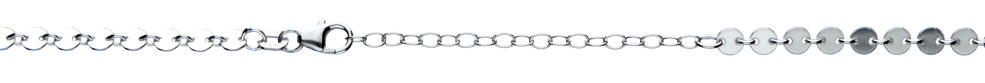 Collier Platten-Kette