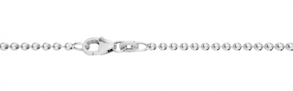 Collier Kugelkette 2mm