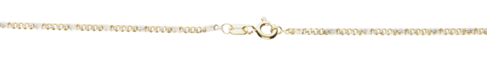 Necklet Tiger's eye chain chain width 1.65mm