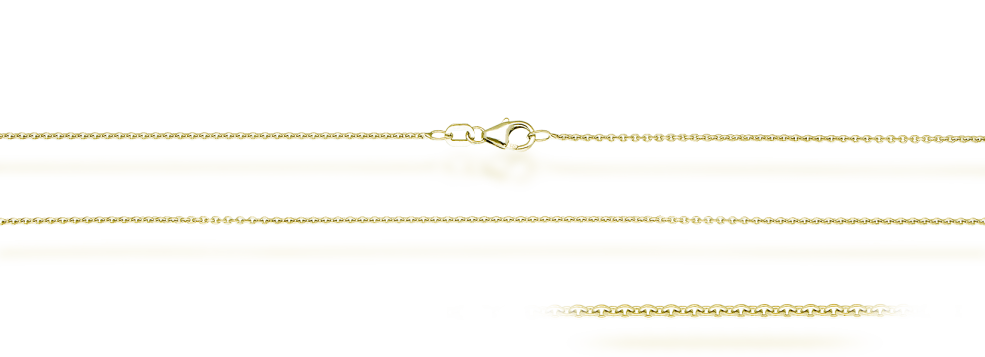 Necklace incl.loop Anchor round 1.35mm