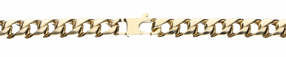 Bracelet Curb chain hollow
