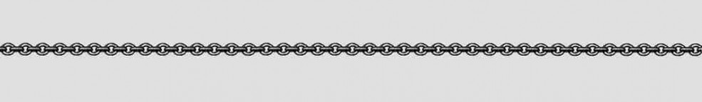 Bracelet Anchor round chain width 1.5mm