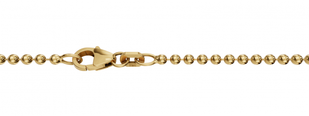 Collier Kugelkette 2mm