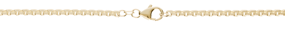 Collier Venezia 4-kant (dachförmig) 3.7mm