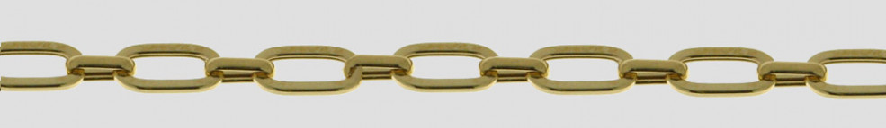 Necklace Anchor hollow 5.4mm