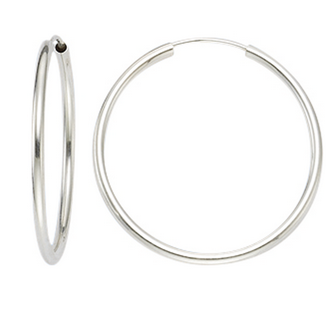 Earring ear hoops 2,0 mm