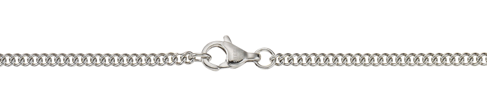 Necklace Curb chain round 2.4mm