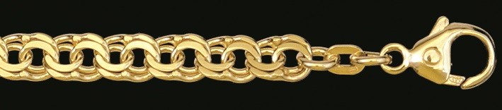 Necklet Garibaldi chain chain width 5.2mm