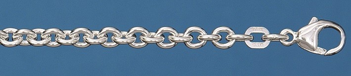 Bracelet Anchor round 4mm