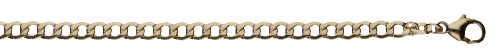 Bracelet Curb chain hollow 4.4mm