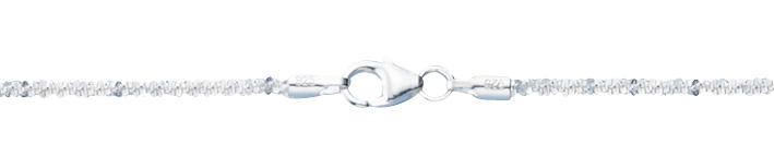 Bracelet Criss-cross-chain 1.8mm